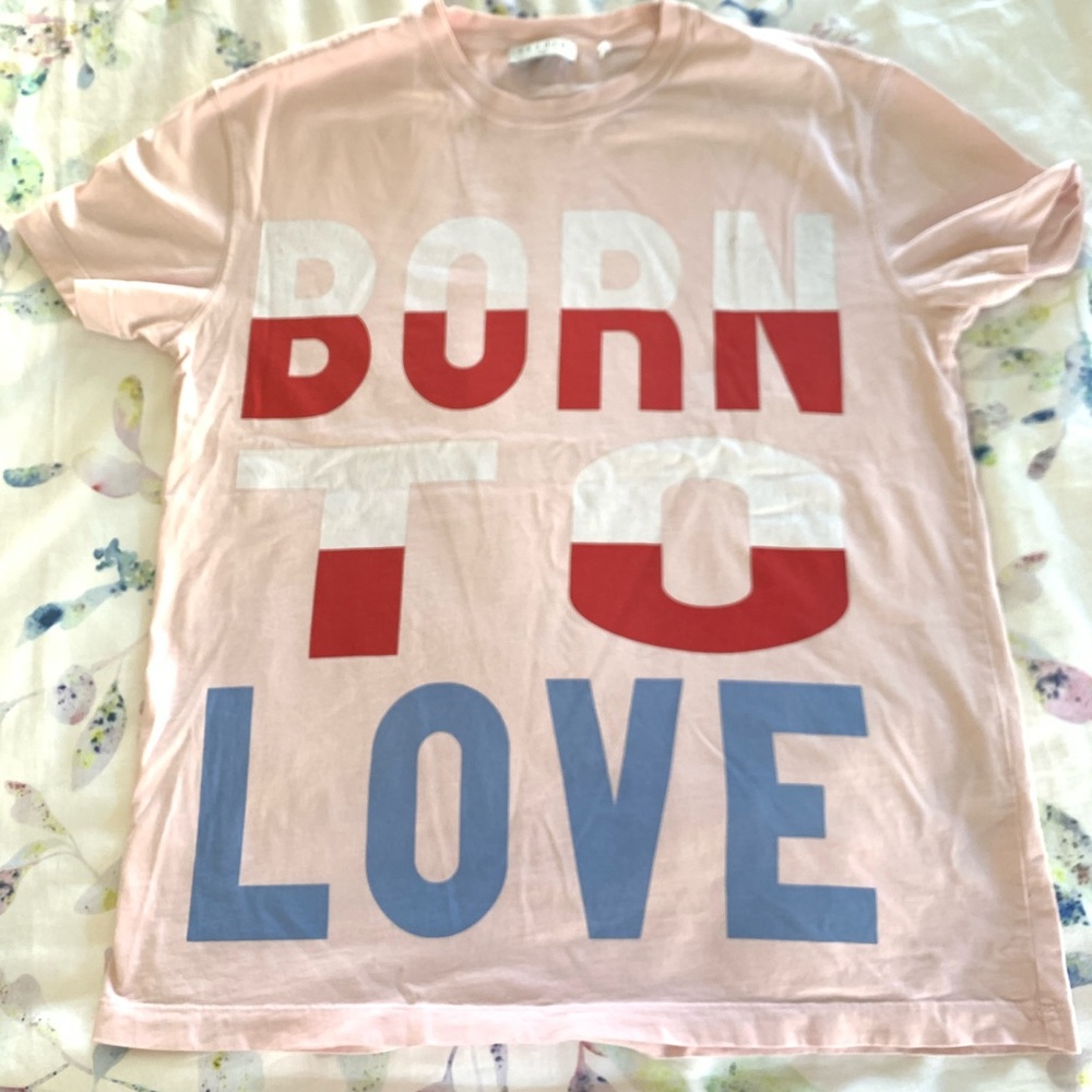 Sandro pink tee short sleeves!